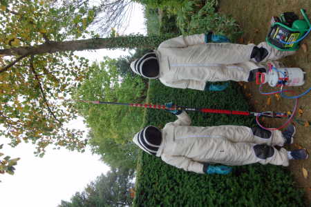 photo d’une équipe d’intervention équipée